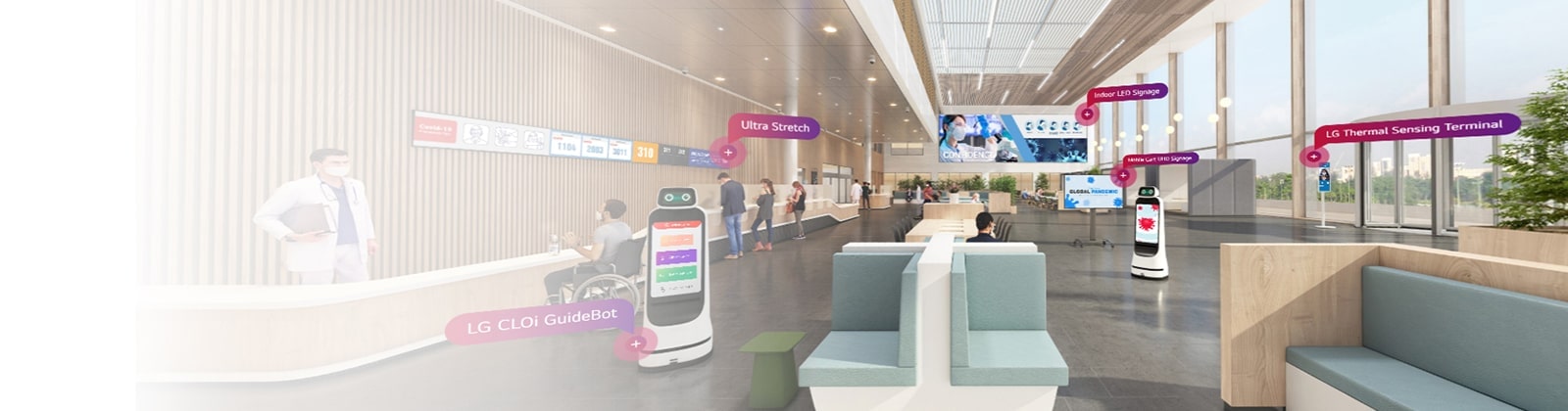 Explorar más de la sala de muestras en LG Digital Connect11