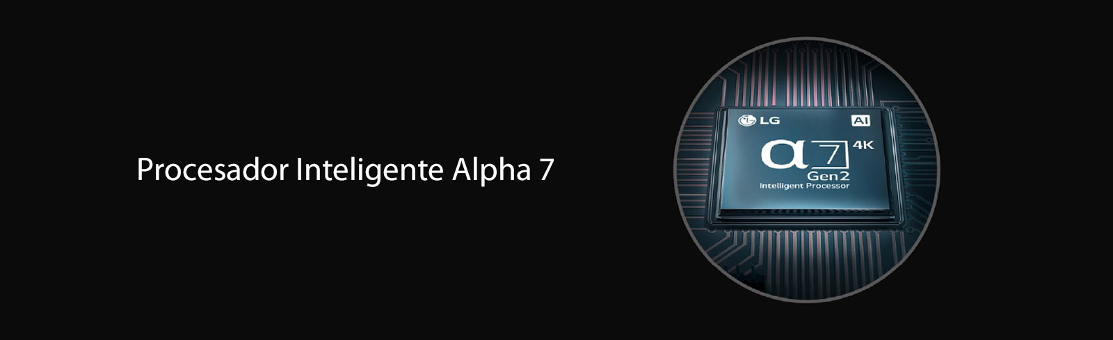La serie LSAC está equipada con el procesador inteligente Alpha 7.