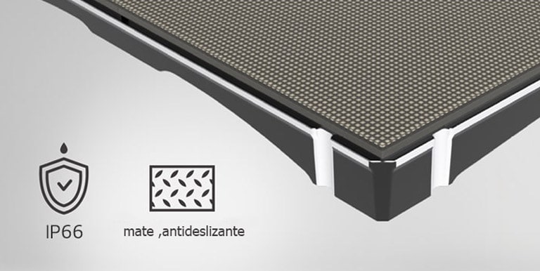 LFCL is developed with a matte, anti-slip surface with IP66 protection.