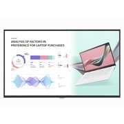 LG Nueva Señalización Estándar UHD de alta visibilidad UH5J-H, Vista frontal con imagen de relleno, 43UH5J-H, thumbnail 1