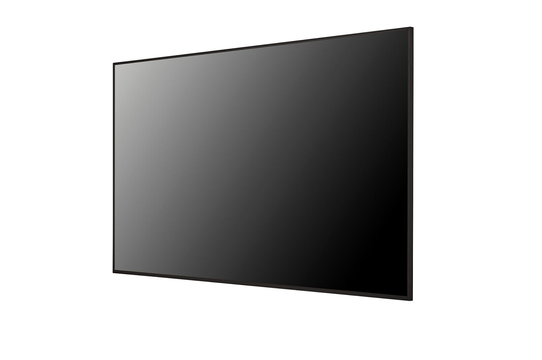 LG Pantalla UHD Signage, Vista lateral de -45 grados., 43UH5N-E, thumbnail 3