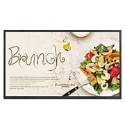 LG Signage Estándar de 32” Full HD, Front view, 32SM5J-B, thumbnail 1