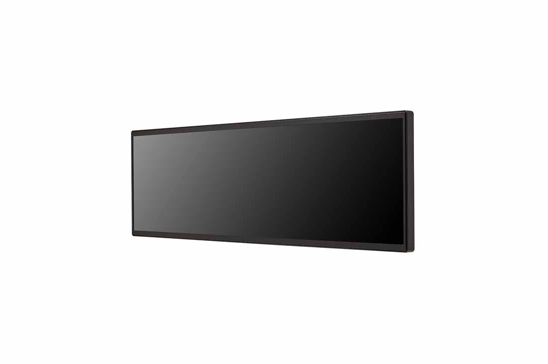 LG Stretch Signage, -45 degree side view, 37BH7N-H, thumbnail 3
