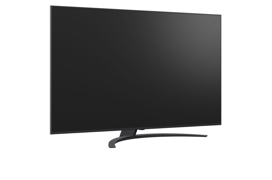 LG QNED Smart TV con Pro:Centric Solutions, -45 degree side view, 55UK777H0UA, thumbnail 4