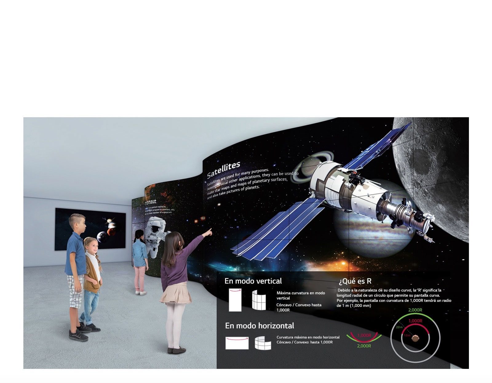 Variedad de Curvatura para los Referentes
