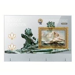 Pantallas Digitales de Señalización Táctil OLED transparente2