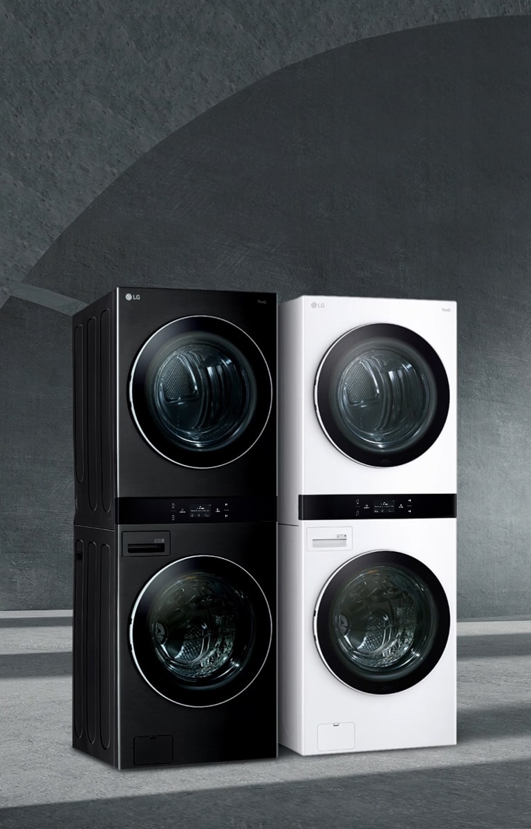 LG WashTower™ de una sola unidad con carga frontal y Center Control™