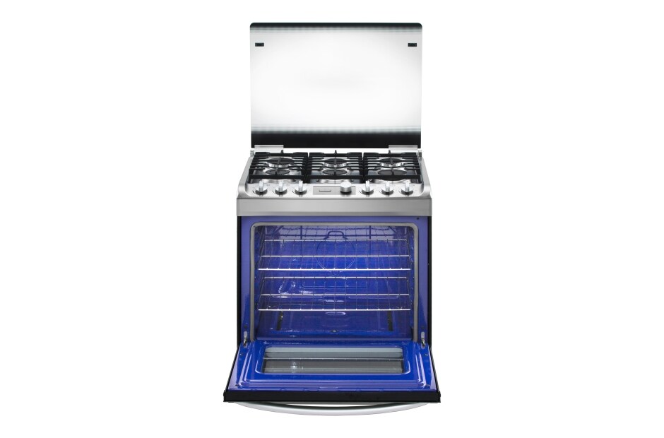 Cocina a Gas de Acero Inoxidable de 6 quemadores LG RSG314M con EasyClean™  | LG Ecuador