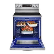 LG Cocina Eléctrica 178 Litros, WiFi inteligente habilitado para convección por ventilador con alcance eléctrico, freidora de aire y con EasyClean®, LREL6323S, LREL6323S, thumbnail 5
