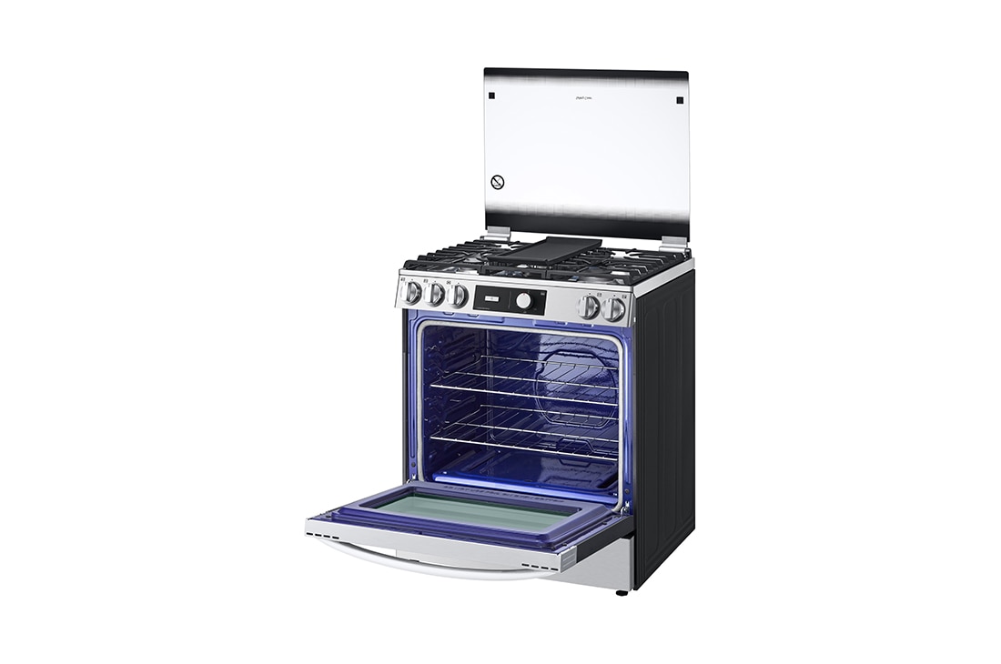 LG Estufa a Gas de 5.8 p³  5/Triple Quemador EasyClean Plancha de hierro fundido, LRGL5843S, LRGL5843S, thumbnail 13