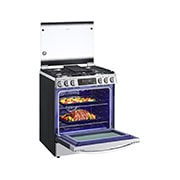 LG Estufa a Gas de 5.8 p³  5/Triple Quemador Freidora de aire ThinQ™ EasyClean , LRGL5845S, LRGL5845S, thumbnail 11