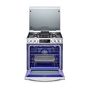 LG Estufa a Gas de 5.8 p³ LG InstaView™ 5/Triple Quemador Freidora de aire ThinQ™ EasyClean, LRGL5847S, LRGL5847S, thumbnail 3