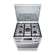 LG Estufa a Gas de 5.8 p³ LG InstaView™ 5/Triple Quemador Freidora de aire ThinQ™ EasyClean, LRGL5847S, LRGL5847S, thumbnail 9