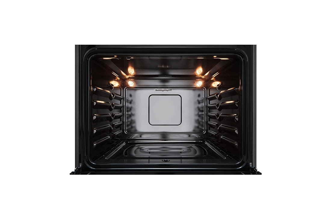 LG Estufa a gas 5.2pᶟ 6 Quemadores Puerta de Doble Capa tipo Espejo	, Lado Izquierdo, LRGZ5255S, thumbnail 4