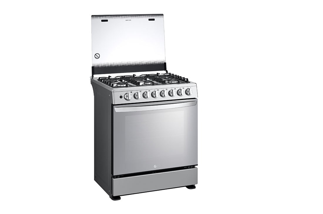 LG Estufa a gas 5.2pᶟ 6 Quemadores Puerta de Doble Capa tipo Espejo	, Lado Izquierdo Capelo Arriba, LRGZ5255S, thumbnail 9