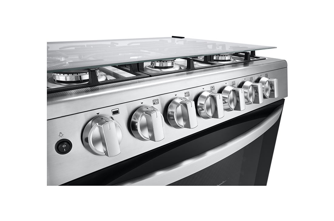 LG Estufa a Gas LG 5.2 pies cúbicos de 6 Quemadores, Perilla, LRGZ5253S, thumbnail 6