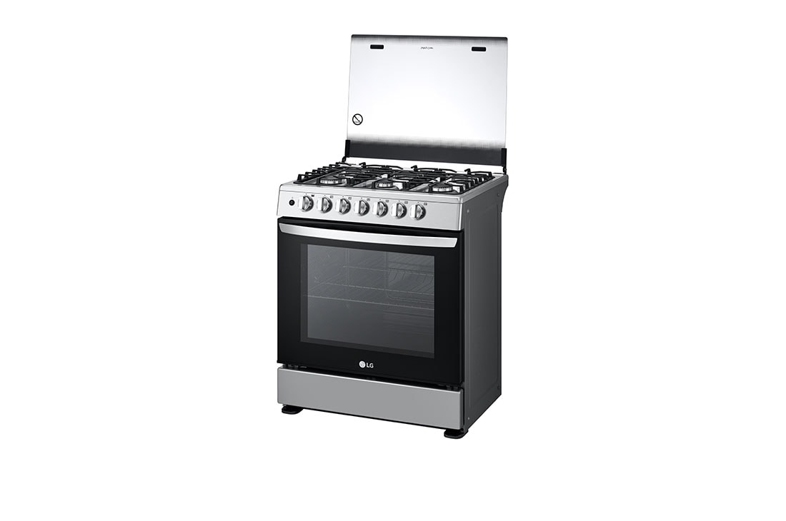 LG Estufa a Gas LG 5.2 pies cúbicos de 6 Quemadores, Lado Izquierdo Capelo Arriba, LRGZ5253S, thumbnail 9