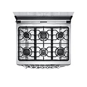 LG Estufa a Gas LG 5.2 pies cúbicos de 6 Quemadores, Perspectiva Superior, LRGZ5253S, thumbnail 7