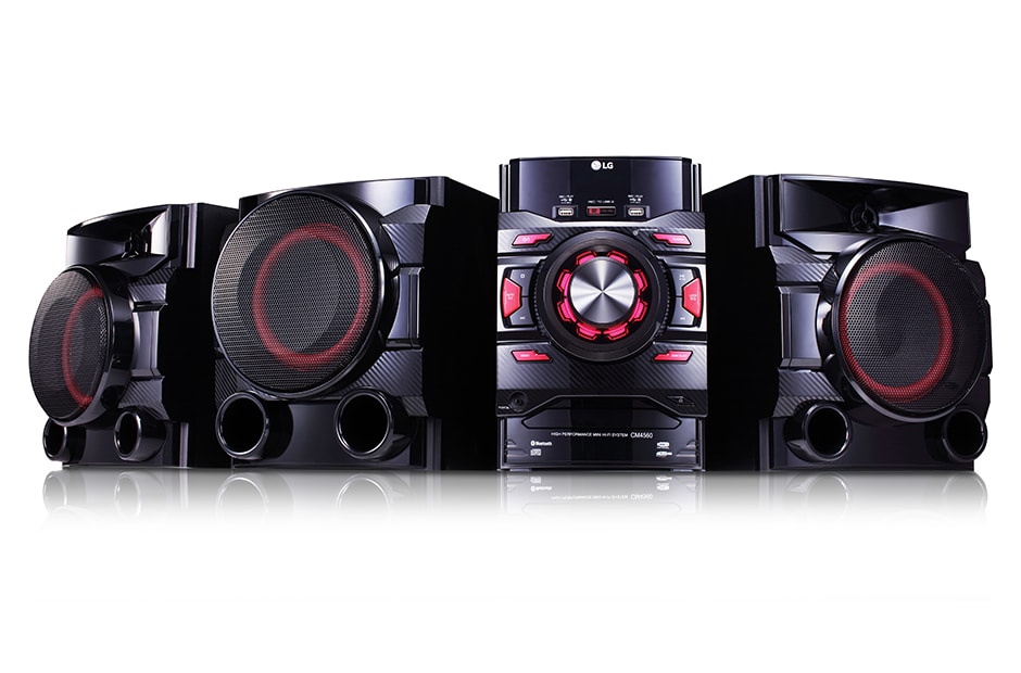 LG XBOOM CM4560 minicomponente de 700W RMS de potencia con Wireless Party Link y TV Sound Sync , CM4560