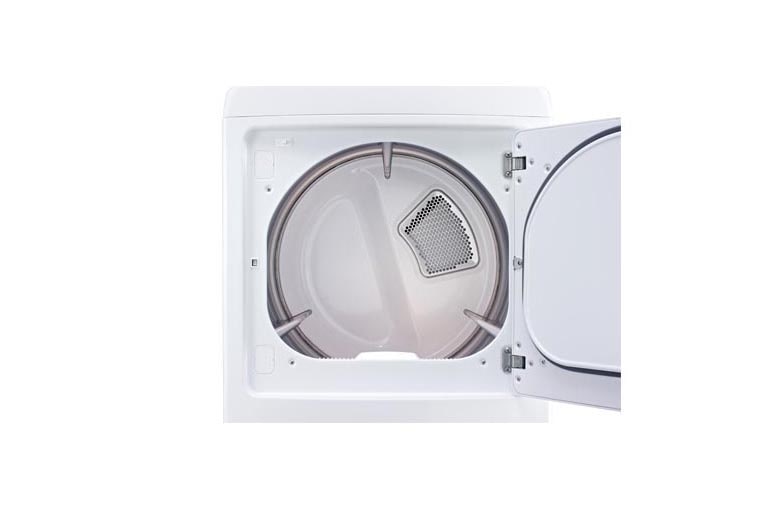 LG Secadora Eléctrica de carga frontal con capacidad ultragrande de 7,3 pies cúbicos (20kgs) con control delantero distintivo y moderno, DLE1001W, thumbnail 4