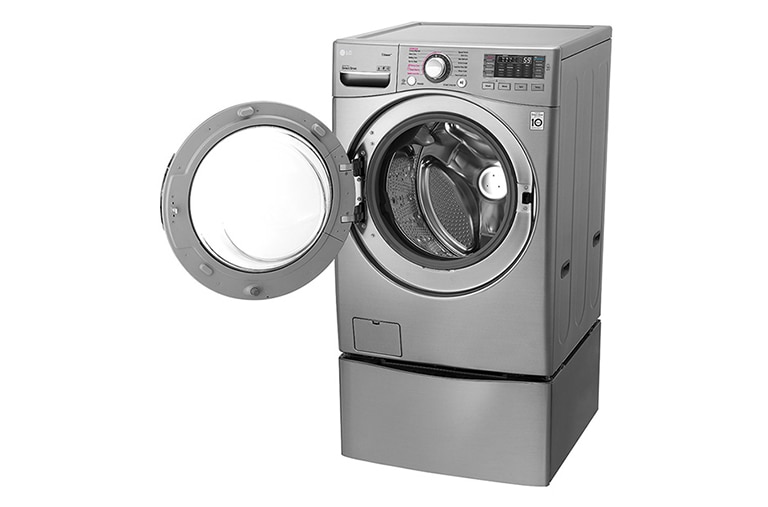 LG 20kg Lavadora Carga Frontal con Direct Drive Inverter & Smart Diagnosis™ Color Acero, WM20VVS6, thumbnail 6