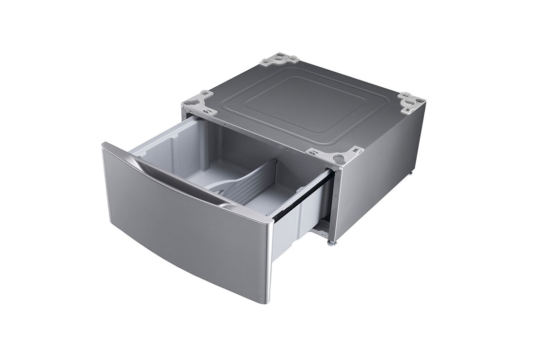 LG Pedestal para Lavandería de 27'' color Acero, vista del cajón lateral, WDP4V, thumbnail 3