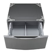 LG Pedestal para Lavandería de 27'' color Acero, Vista del cajón frontal, WDP4V, thumbnail 4