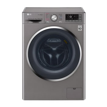 Lavasecadora Secadora Direct Drive Inverter con 10.5kg/6kg de Capacidad, Tecnología 6 Motion, color plateado1