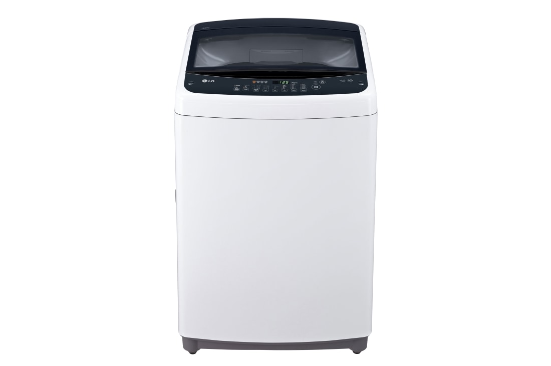LG 18kg Lavadora Carga Superior, Smart Inverter, Smart Motion, TurboDrum™, Color Blanco, Imagen Frontal de Lavadora de Carga Superior LG WT18WSBP con Smart Inverter | LG Ecuador, WT18WSBP