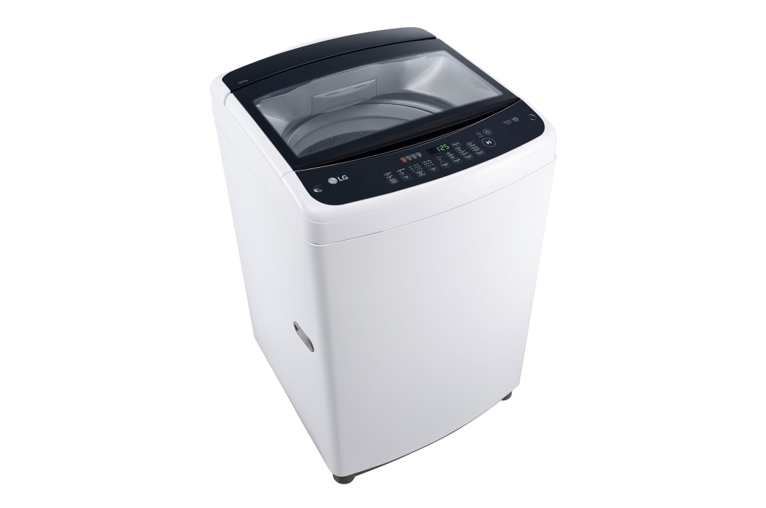 LG 18kg Lavadora Carga Superior, Smart Inverter, Smart Motion, TurboDrum™, Color Blanco, Perspectiva Derecha Superior de Lavadora de Carga Superior LG WT18WSBP con Smart Inverter | LG Ecuador, WT18WSBP, thumbnail 9
