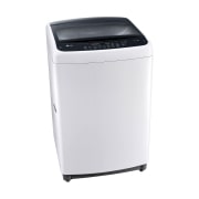 LG 18kg Lavadora Carga Superior, Smart Inverter, Smart Motion, TurboDrum™, Color Blanco, Perspectiva Frontal Superior de Lavadora de Carga Superior LG WT18WSBP con Smart Inverter | LG Ecuador, WT18WSBP, thumbnail 10