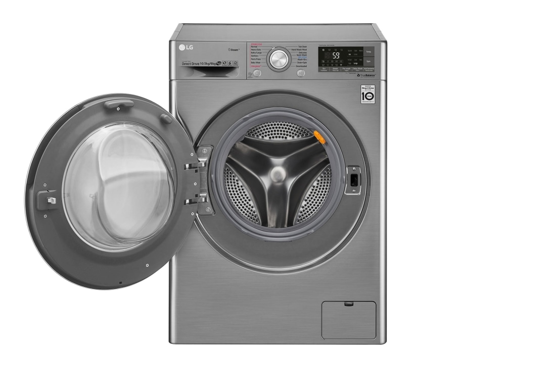 LG Lavasecadora Secadora Direct Drive Inverter con 10.5kg/6kg de ...