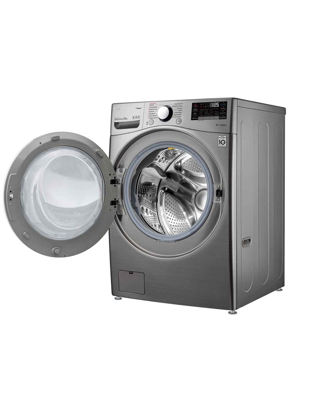 Lavadora de Carga Frontal 22 kg LG WM22VV2S6B LG Ecuador