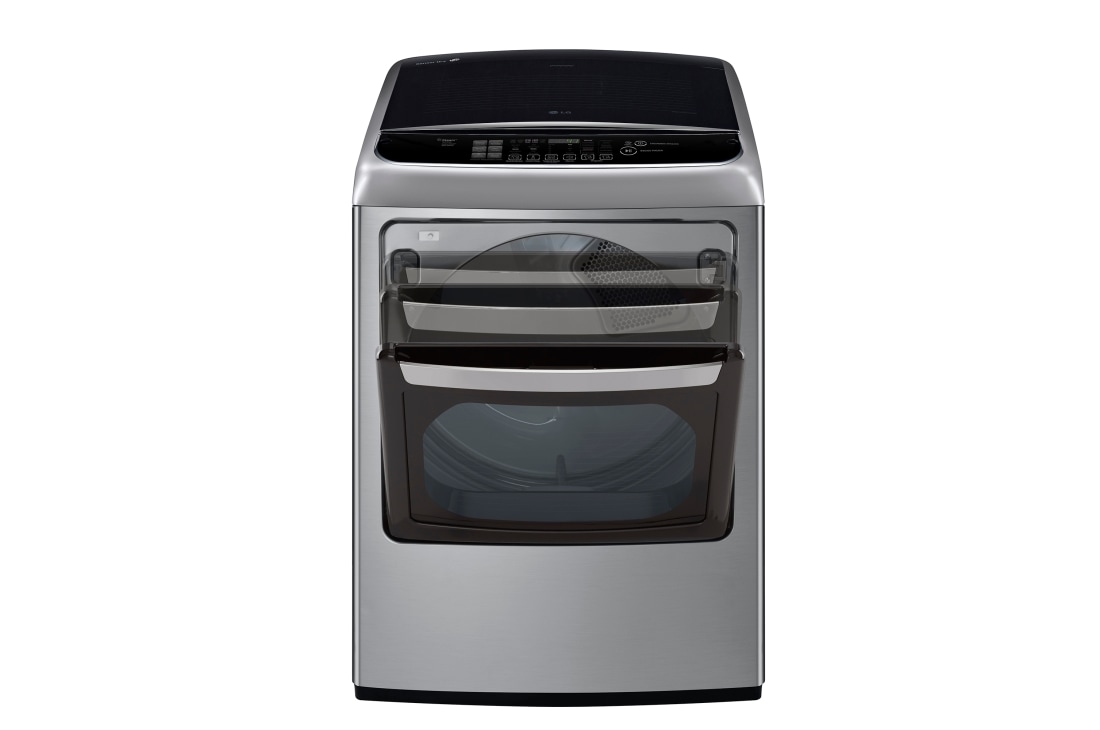 LG 21kg Secadora Eléctrica de Carga Frontal LG DT21VSE, Sensor Dry, Smart Diagnosis, Color Acero Inoxidable, Visata Frontal Puerta ABierta 21kg Secadora Eléctrica de Carga Frontal LG DT21VSE, Sensor Dry, Smart Diagnosis, Color Cromado, DT21VSE, thumbnail 2