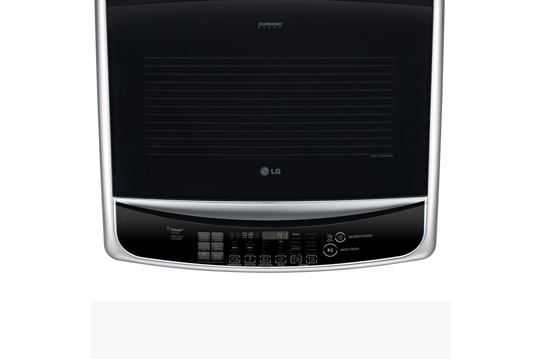 LG 21kg Secadora Eléctrica de Carga Frontal LG DT21VSE, Sensor Dry, Smart Diagnosis, Color Acero Inoxidable, Vista Superior 21kg Secadora Eléctrica de Carga Frontal LG DT21VSE, Sensor Dry, Smart Diagnosis, Color Cromado, DT21VSE, thumbnail 7