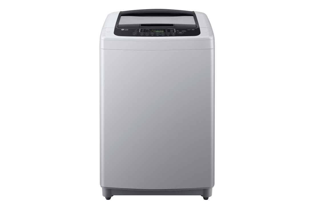 LG 19kg Lavadora Carga Superior, Smart Inverter, Smart Motion, TurboDrum™, Color Gris, Imagen frontal de Lavadora de Carga Frontal Smart Inverter LG WT19DPBK | LG Ecuador, WT19DPBK