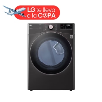 Imagen Frontal de la Secadora Eléctrica LG DF22BV2BRE1