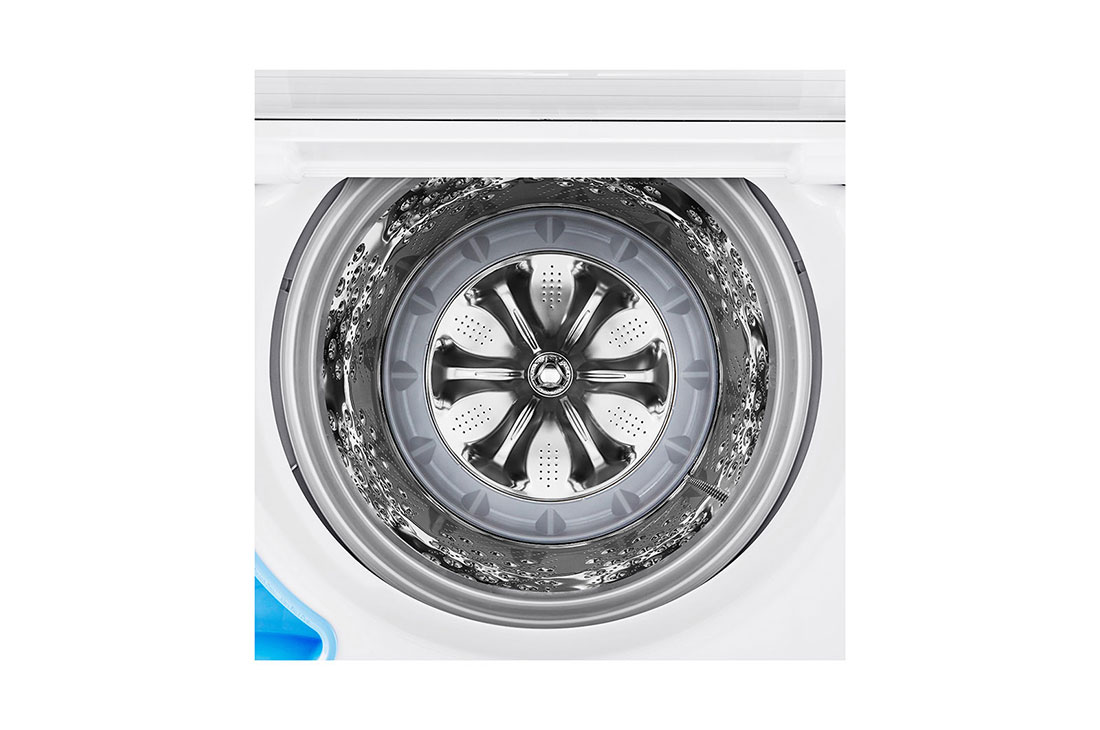LG Lavadora LG Carga Superior Inverter DD con sistema 6 Motion DD 25 Kg - Blanco, font view, WT25WT6HK, thumbnail 5