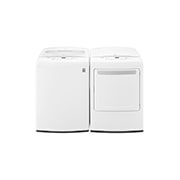 LG 21kg Secadora a Gas de Carga Frontal & Smart Diagnosis, Color Blanco, DT21VSE, thumbnail 2