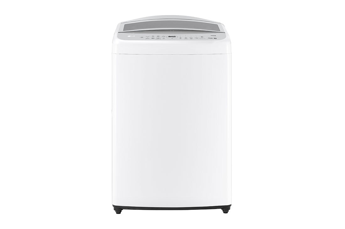 LG Lavadora Carga Superior LG 21Kg Motor Inverter AI DD™ (AI) con TurboWash™ ThinQ™ Blanco, Front view, WT21BWV6