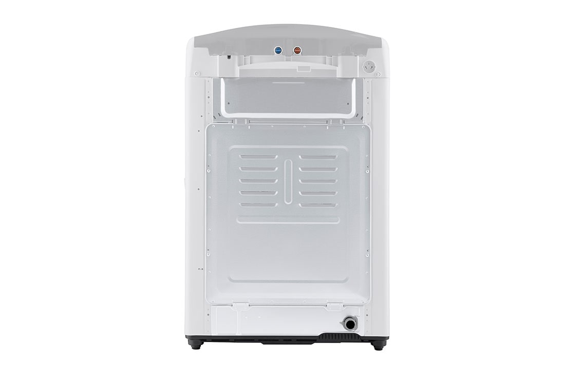 LG Lavadora Carga Superior LG 21Kg Motor Inverter AI DD™ (AI) con TurboWash™ ThinQ™ Blanco, Back view, WT21BWV6, thumbnail 14