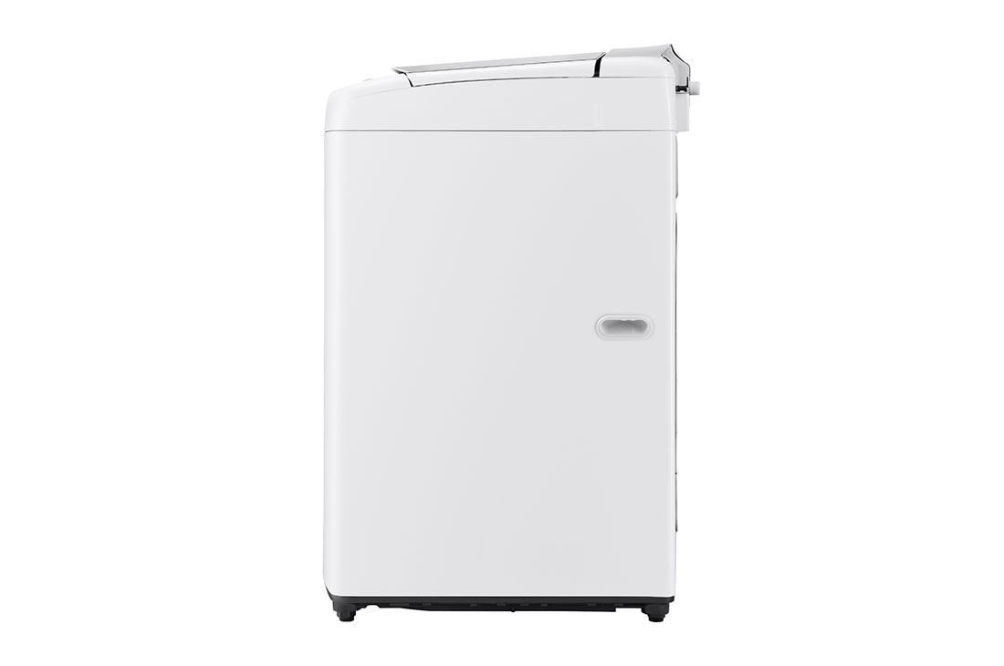 LG Lavadora Carga Superior LG 21Kg Motor Inverter AI DD™ (AI) con TurboWash™ ThinQ™ Blanco, Side view, WT21BWV6, thumbnail 15