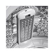 LG Lavadora Carga Superior LG 21Kg Motor Inverter AI DD™ (AI) con TurboWash™ ThinQ™ Blanco, Rear view, WT21BWV6, thumbnail 8