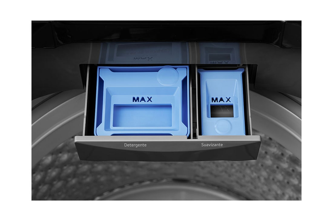 LG Lavadora LG Carga Superior Motor Inverter AI DD™ (Inteligencia Artificial) con 6 Motion DD 19 Kg - Negro, Drawer Detail view, WT19MV6T, thumbnail 9