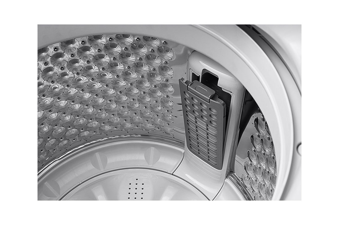 LG Lavadora Carga Superior LG 19Kg  Motor Inverter Direct Drive™ Sistema 6 Motion Blanco, Rear view, WT19WV6, thumbnail 9