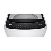 LG Lavadora Carga Superior LG 19Kg  Motor Inverter Direct Drive™ Sistema 6 Motion Blanco, Rear view, WT19WV6, thumbnail 6