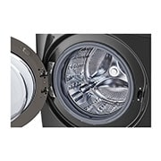 LG Lavadora Carga Frontal LG 25Kg  Direct Drive™ Inverter & Smart Diagnosis, Middle Black, Frontal LG 25Kg  , WM25MV2S6W, thumbnail 3