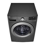 LG Lavadora Carga Frontal LG 25Kg  Direct Drive™ Inverter & Smart Diagnosis, Middle Black, top view, WM25MV2S6W, thumbnail 9