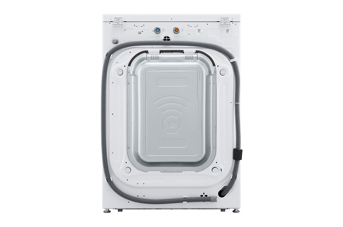 LG Lavadora Carga Frontal LG 25Kg  Direct Drive™ Inverter & Smart Diagnosis, Blanco, rear, WM25WV2S6W, thumbnail 15