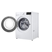 LG Lavadora Carga Frontal LG 25Kg  Direct Drive™ Inverter & Smart Diagnosis, Blanco, left side open, WM25WV2S6W, thumbnail 13
